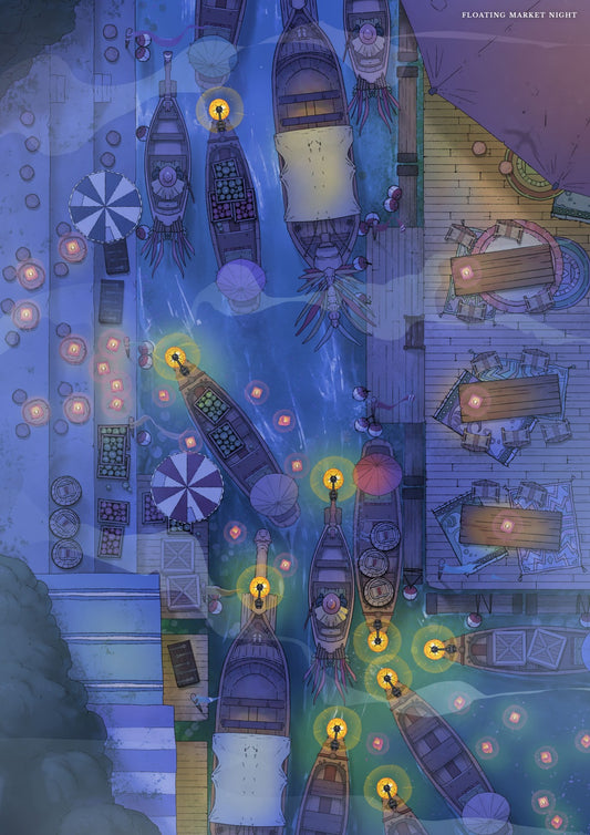 Map - Floating Market