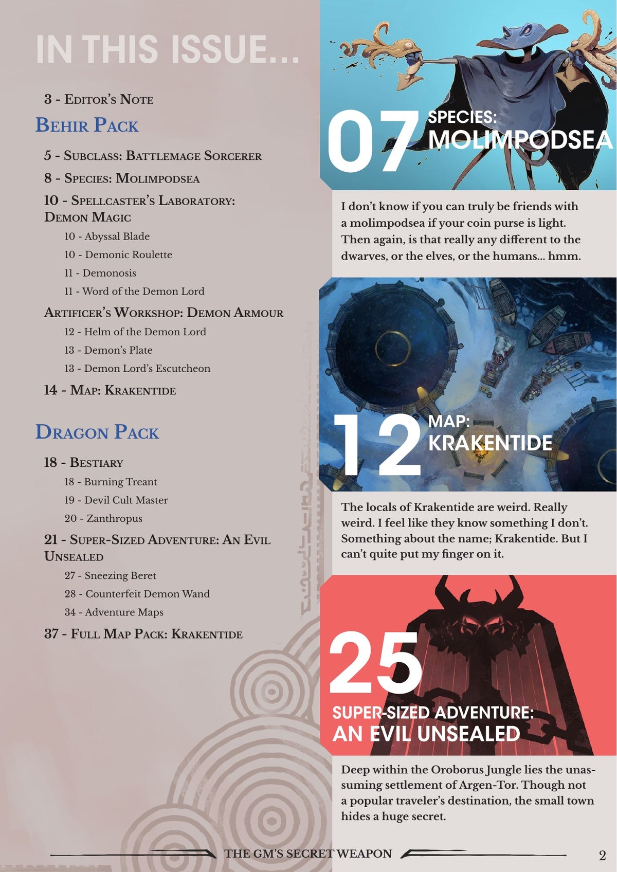 Magazine - The GM's Secret Weapon - Issue #44