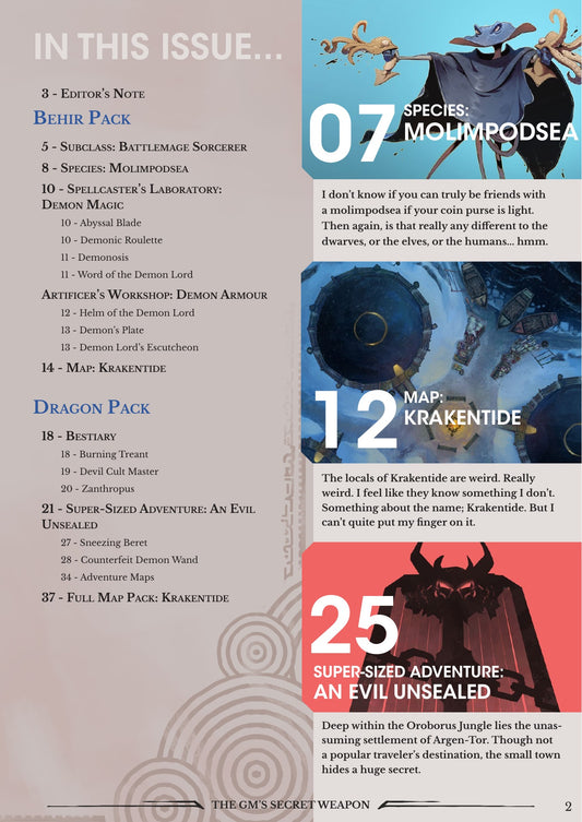 Magazine - The GM's Secret Weapon - Issue #44