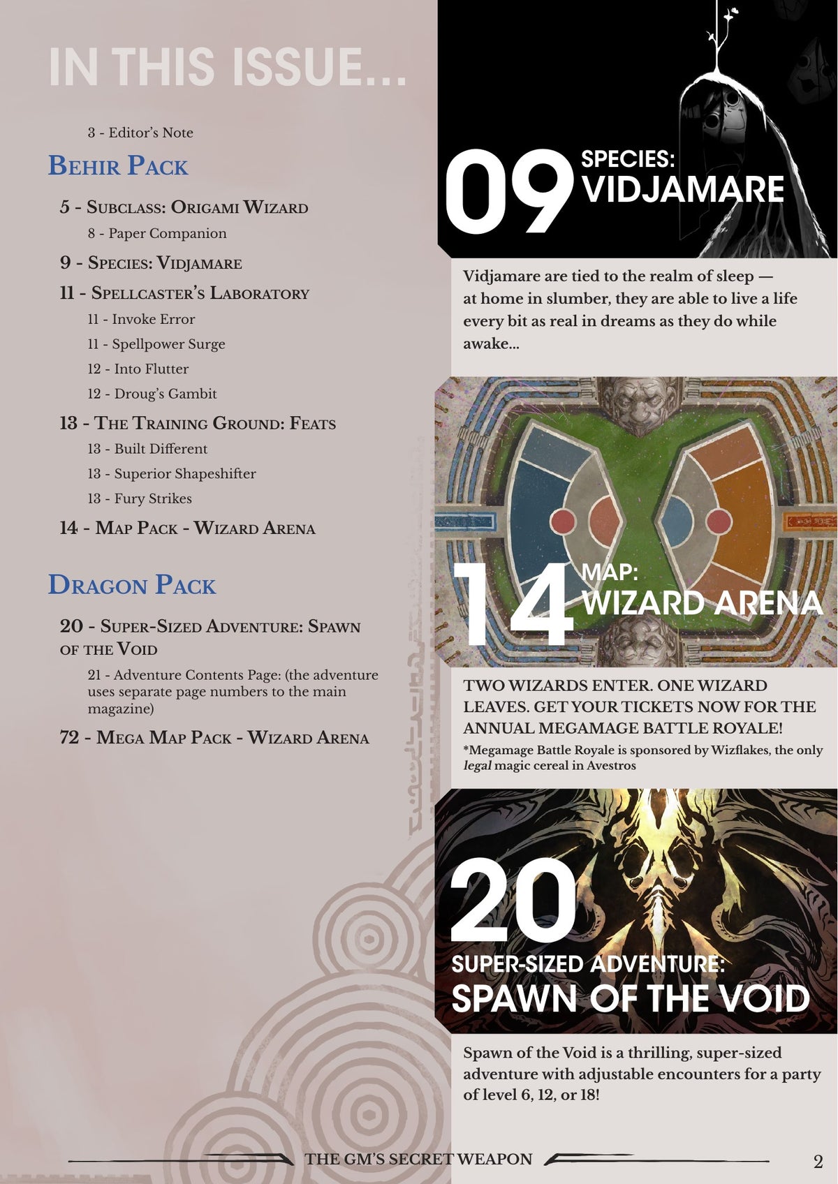 Magazine - The GM's Secret Weapon - Issue #51