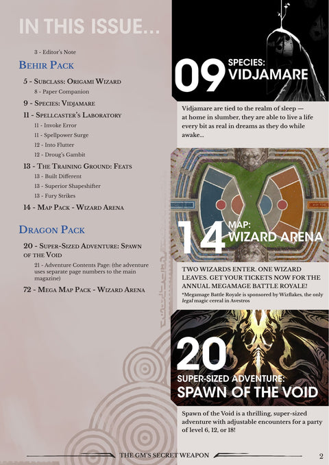 Magazine - The GM's Secret Weapon - Issue #51