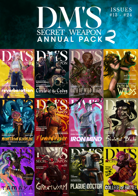 Colossal D&D Expansion! GM's Secret Weapon #13-24 MULTI-PACK