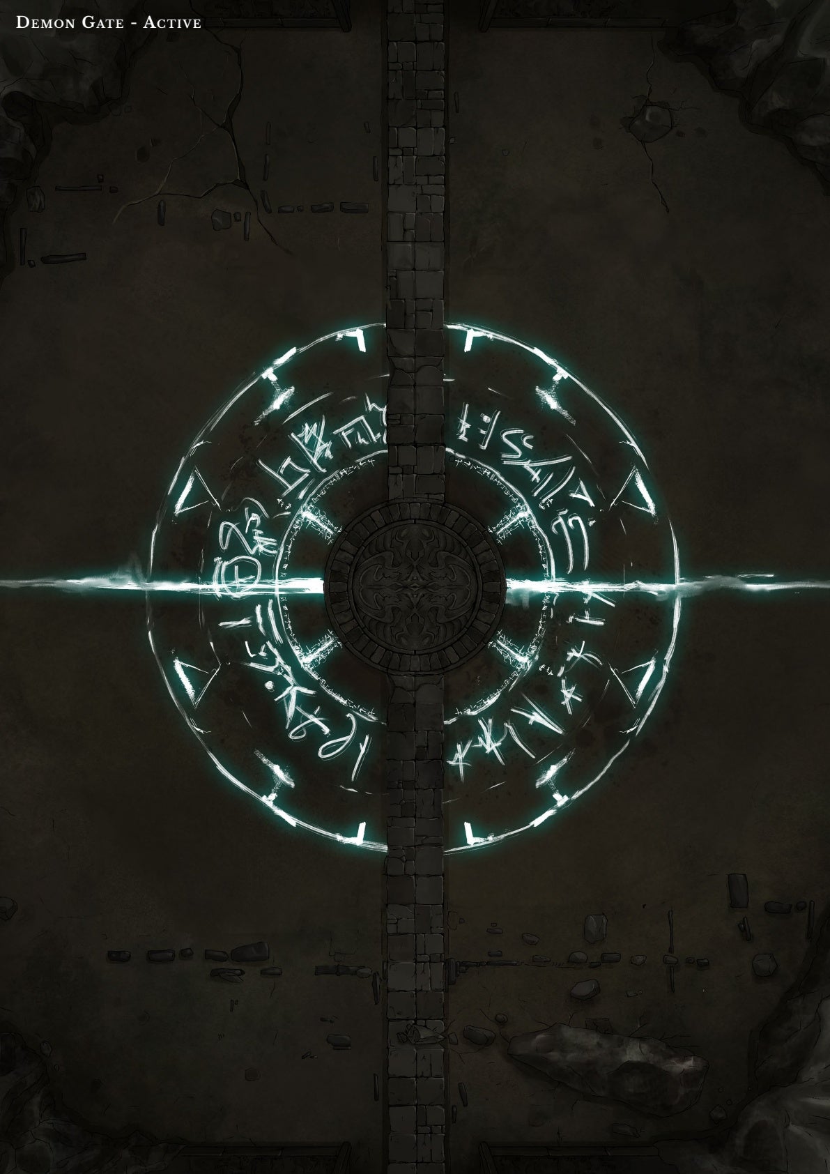 Map - Demon Gate