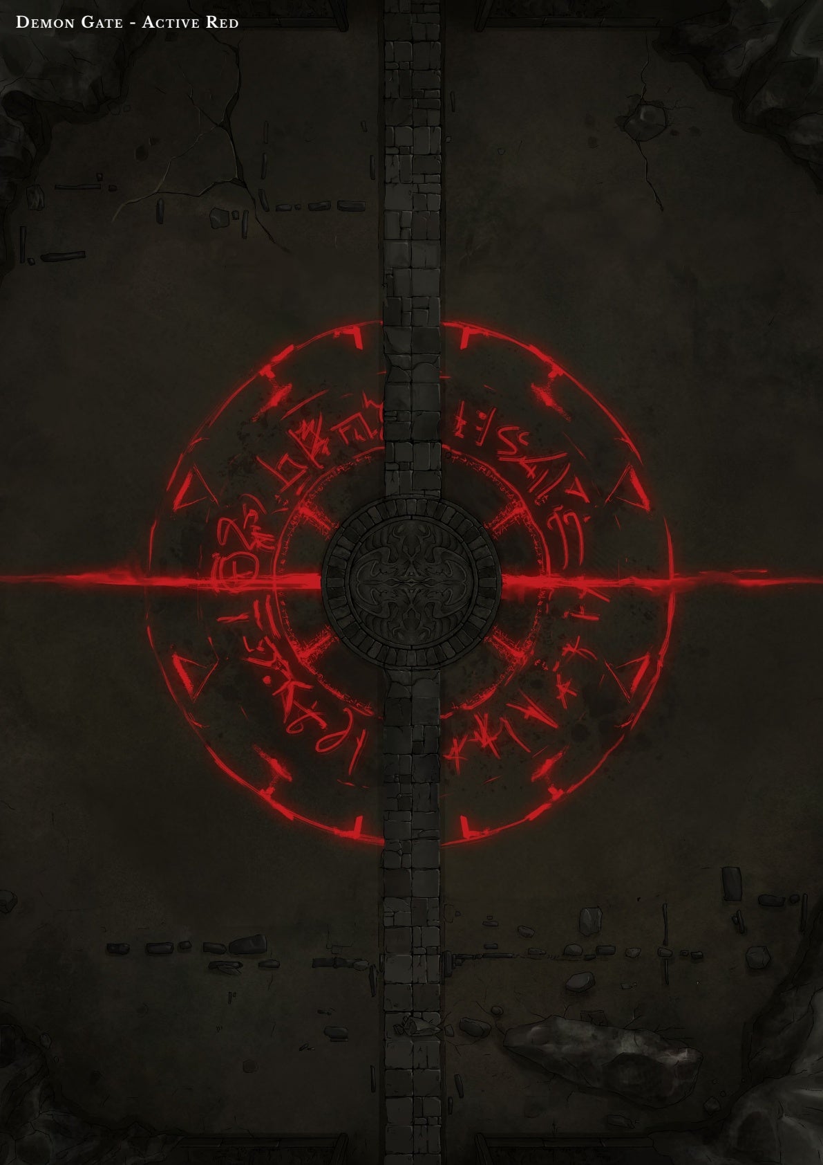 Map - Demon Gate