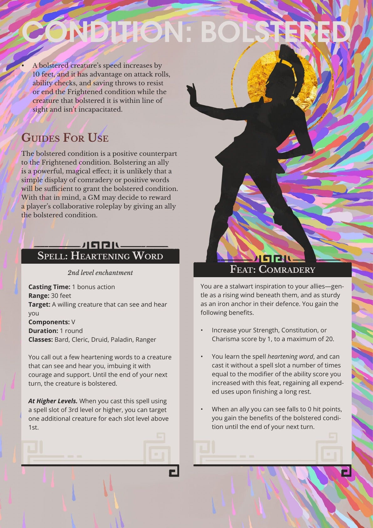 Rules Expansion - New Conditions in D&D