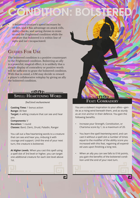 Rules Expansion - New Conditions in D&D