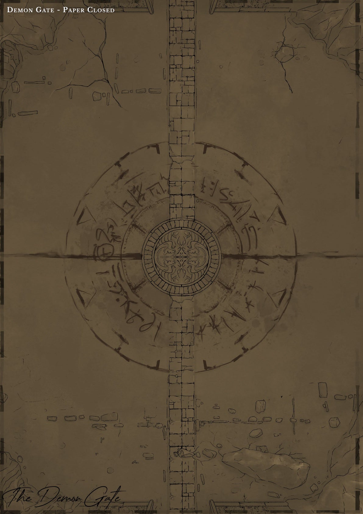 Map - Demon Gate