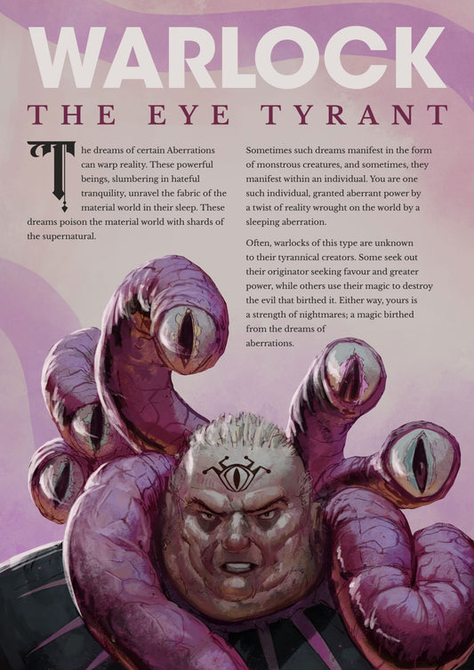 Subclass - Eye Tyrant Warlock