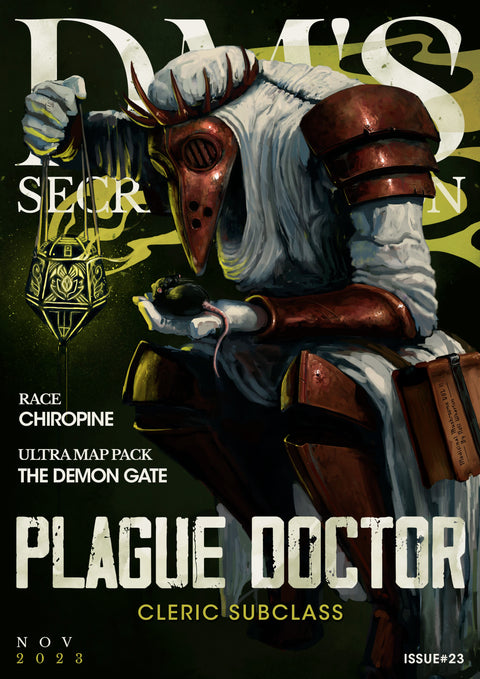 Plague Doctor Cleric! Digital Magazine Issue #23