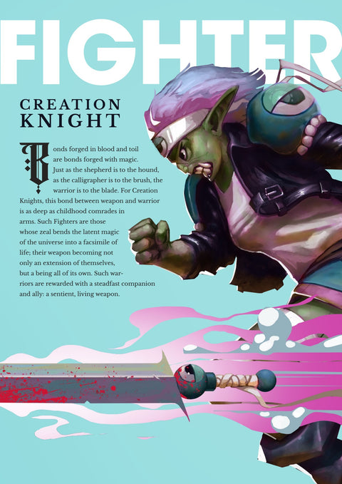 Subclass - Creation Knight Fighter