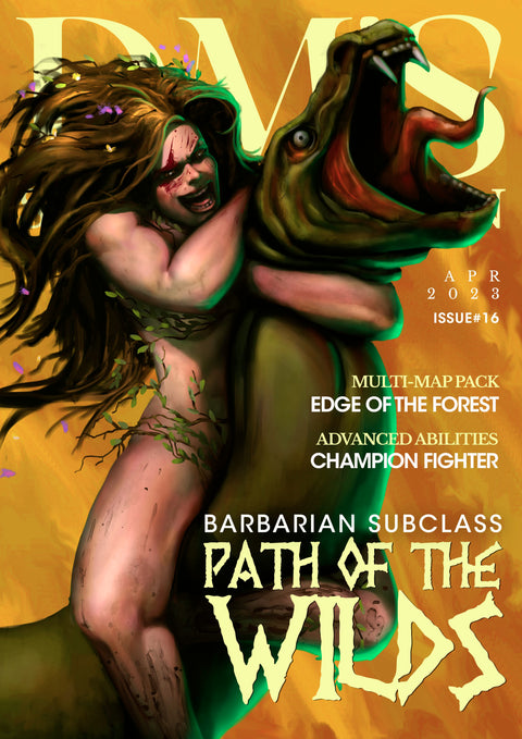 Path of the Wilds Barbarian! Digital Magazine #16