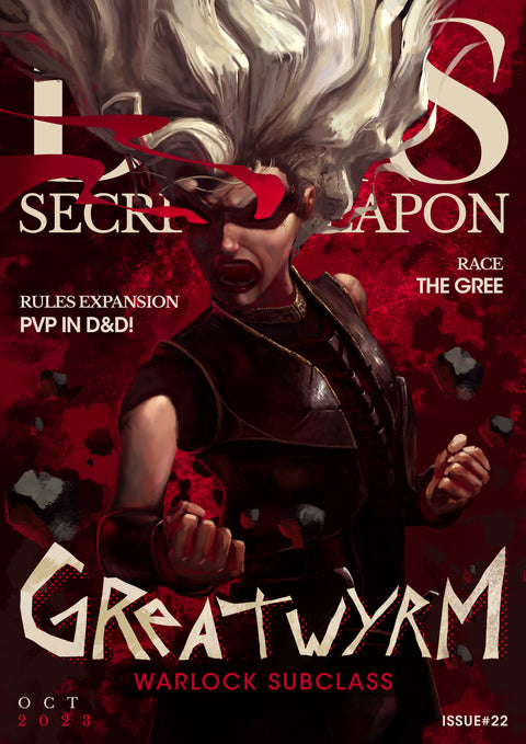 Greatwyrm Dragon Warlock! Digital Magazine Issue #22