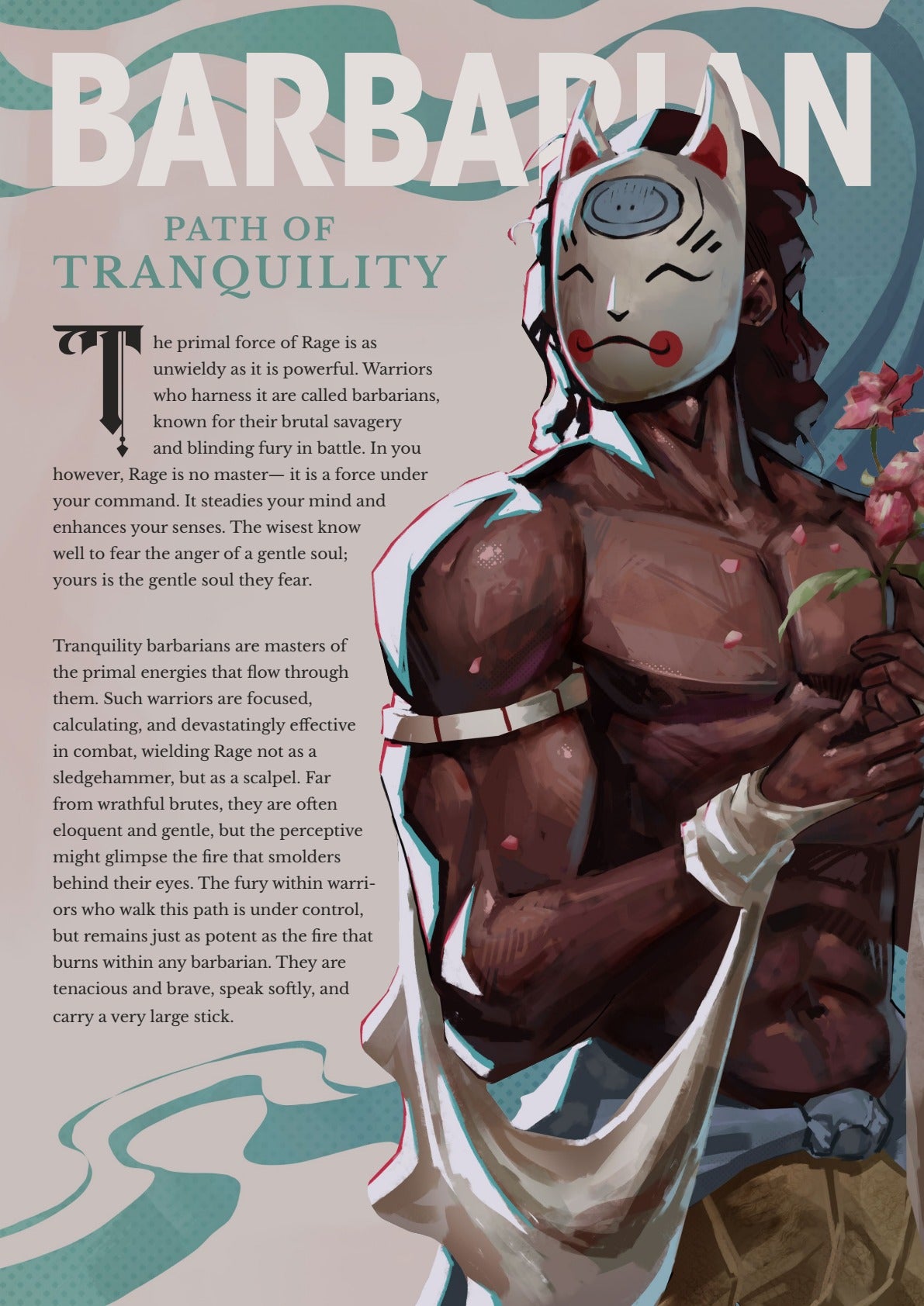 Subclass - Path of Tranquility Barbarian