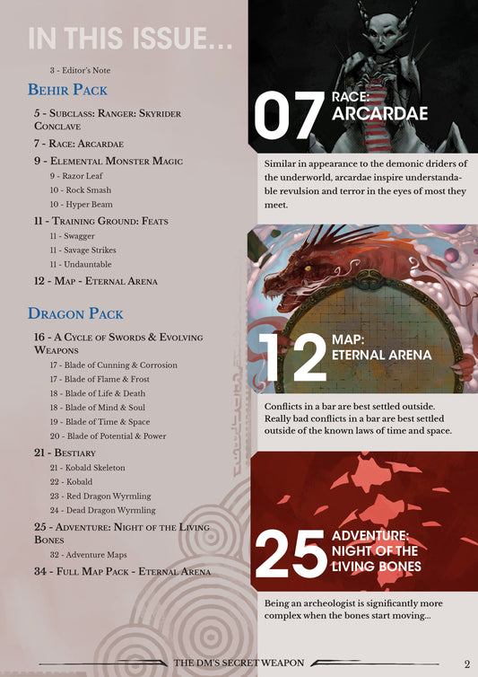 Magazine - The GM's Secret Weapon - Issue #33