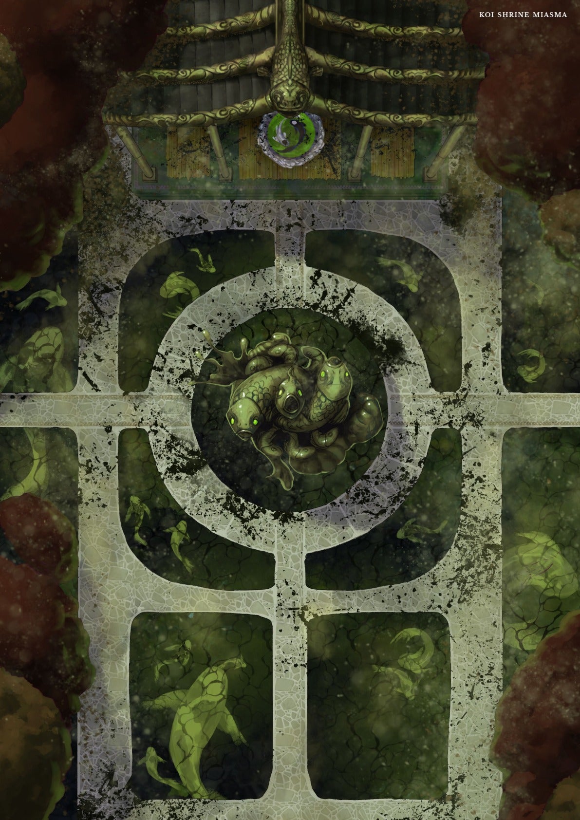 Map - Koi Shrine