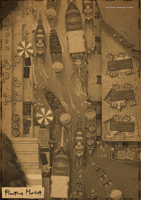 Map - Floating Market