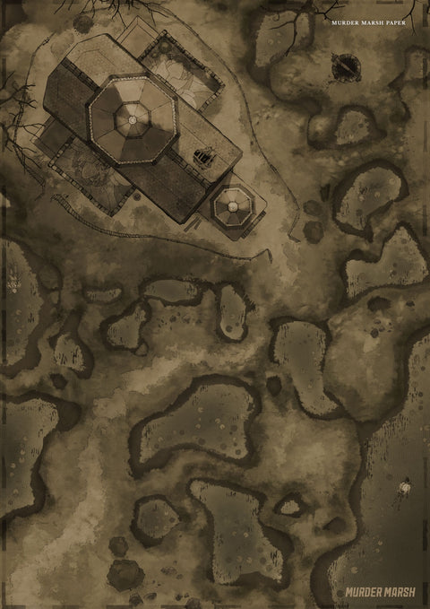 Map - Murder Marsh