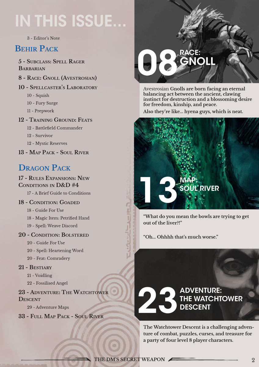 Spell Magazine Spell Rager Barbarian! Digital Magazine Issue #31– dndshorts