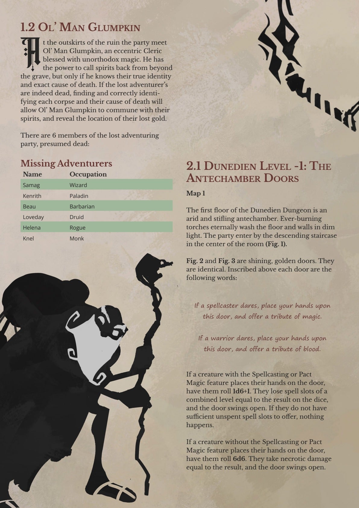 Adventure - The Dunedien Dungeon