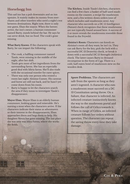 Adventure - The Secret of Mycelia Grove