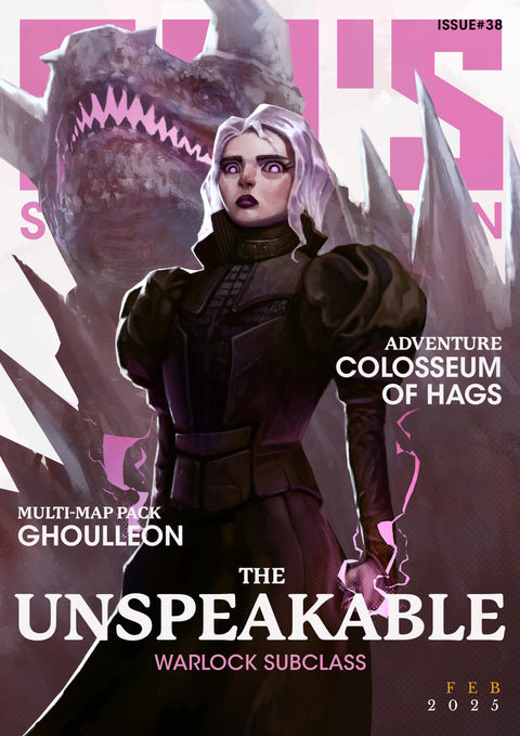 Tarrasque Patron Warlock! Digital Magazine Issue #38