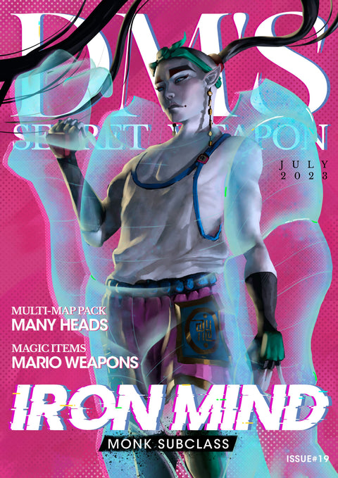 Iron Mind Monk! Digital Magazine Issue #19
