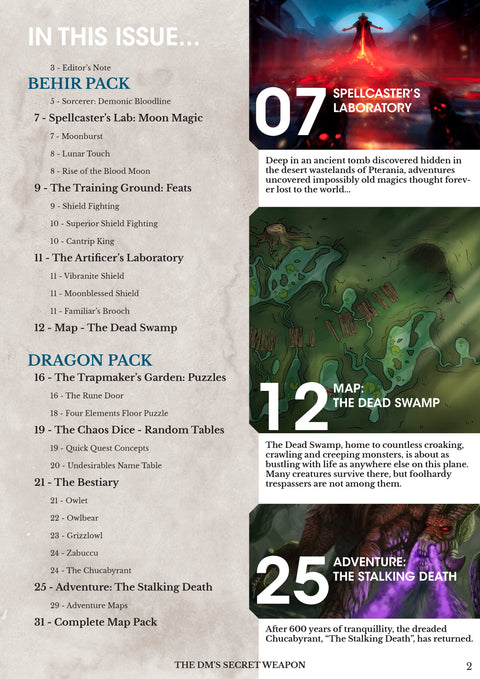 Demonic Bloodline Sorcerer! Digital Magazine Issue #2